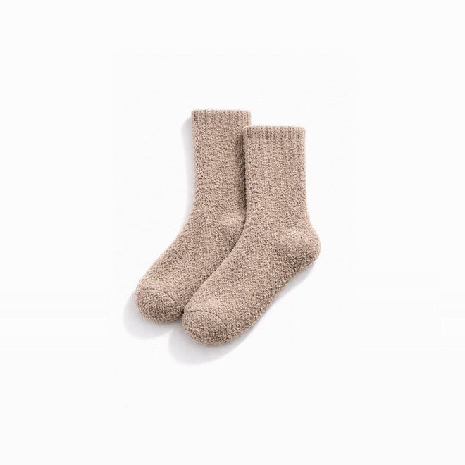 Cloud Slides - Cozy Fluffy Socks