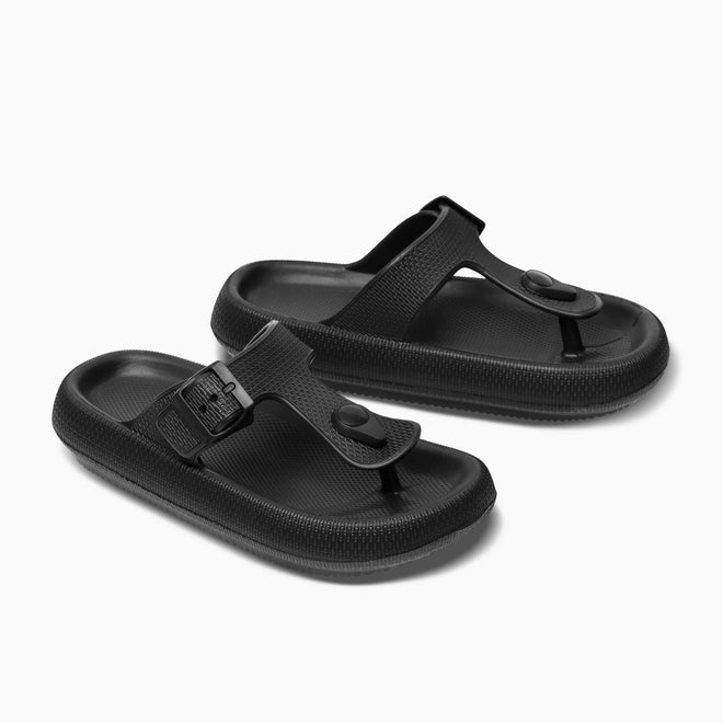 Mens Orthopedic Adjustable Flip Flops - Cloud Slides