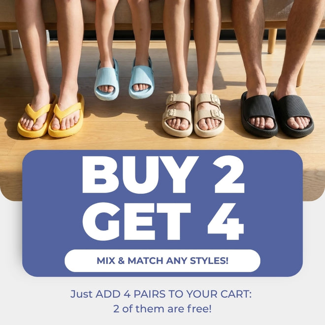 Cloud Sharks - Cushioned Slides