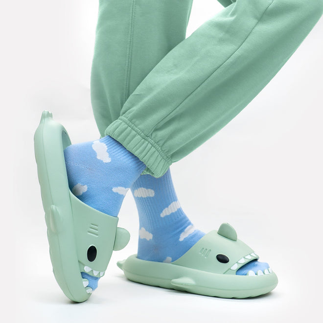 Shark Slides for Men - Cloud Slides