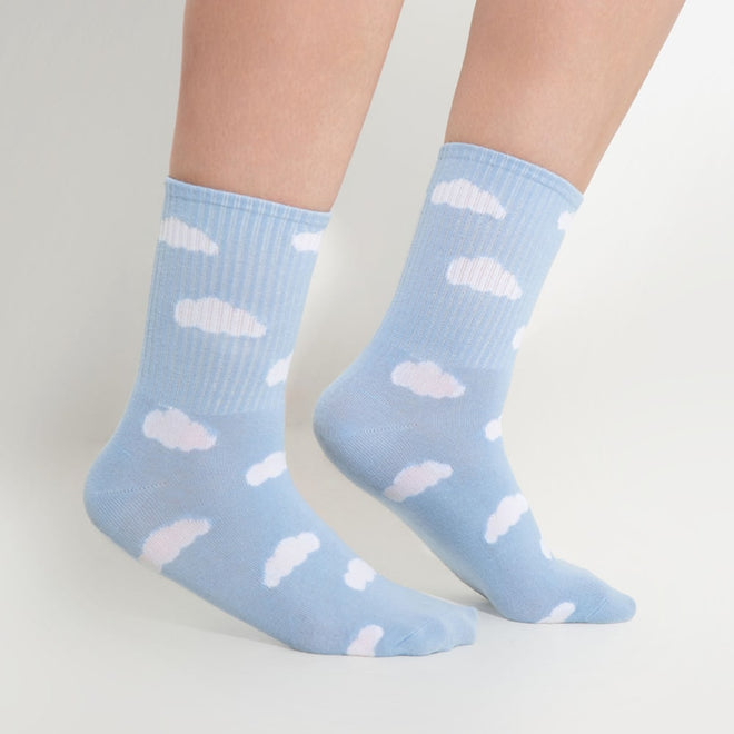 Cloud Slides - 3 Pairs Socks