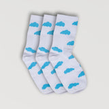 Cloud Slides - Sokker 3 pakke
