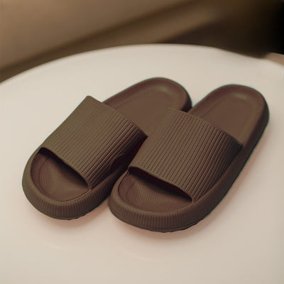 Cloud Slides - Mocha Brown