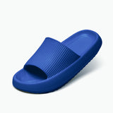 Mens Cushion Slides - Cloud Slides Royal Blue