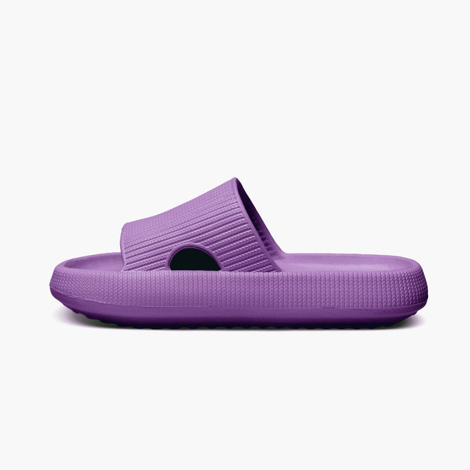 Mens Cushion Slides - Cloud Slides Deep Purple