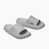Mens Cushion Slides - Cloud Slides Grey